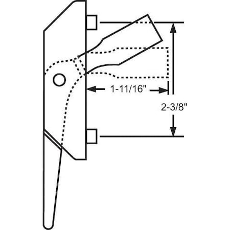 Strybuc Multipoint Casement Lock White 34-159